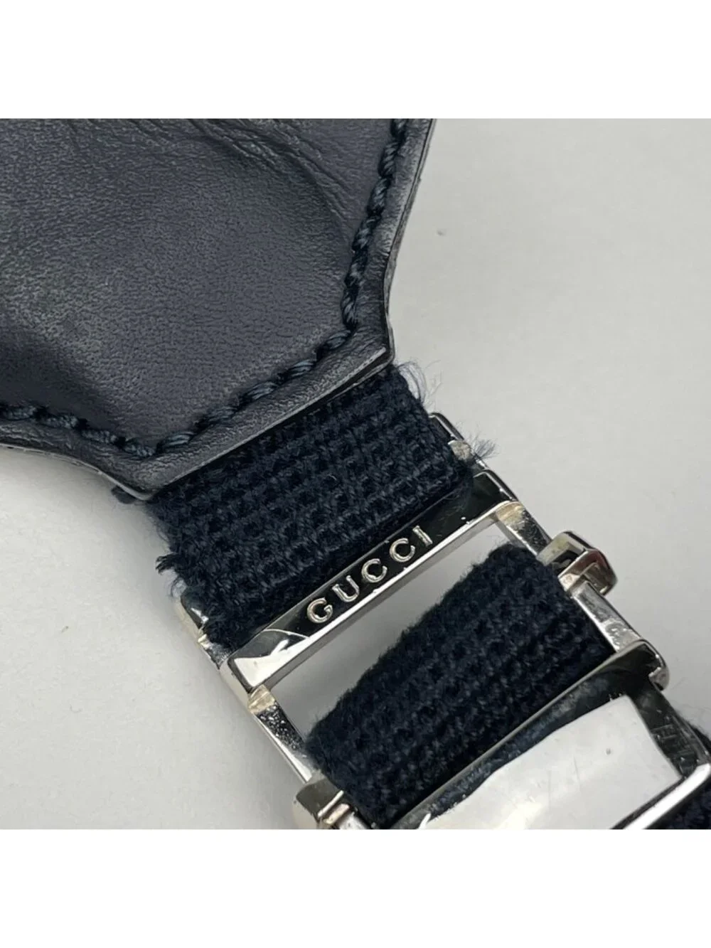Gucci Backpack Guccissima Leather Navy